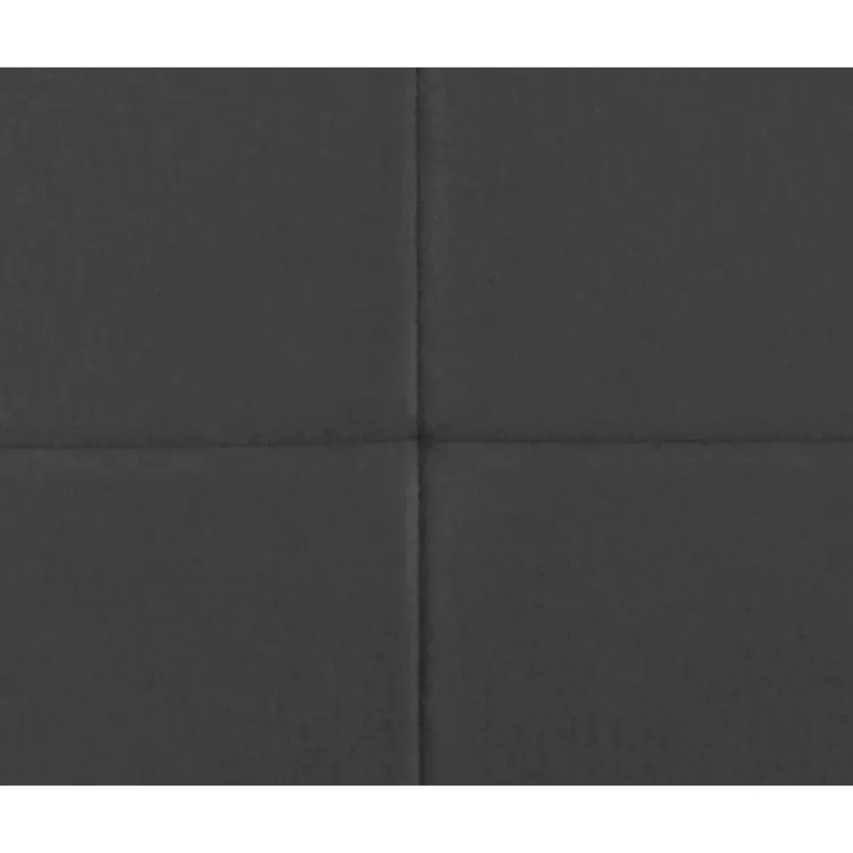 Leen Bakker Boxspring Liv geblokt - grijs - 90x200 cm - vierkante poot New