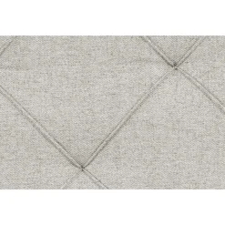 Leen Bakker Boxspring Liv geruit - ecru - 120x200 cm - ronde poot Clearance