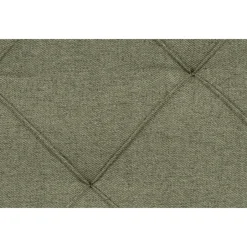 Leen Bakker Boxspring Liv geruit - groen - 90x200 cm - vierkante poot Discount