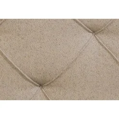 Leen Bakker Boxspring met opbergruimte en voetbord Liv geruit - beige - 140x200cm Discount