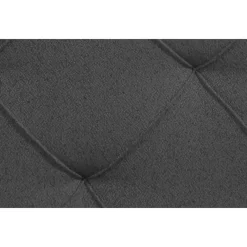 Leen Bakker Boxspring met opbergruimte en voetbord Liv geruit - antraciet - 160x200cm Sale