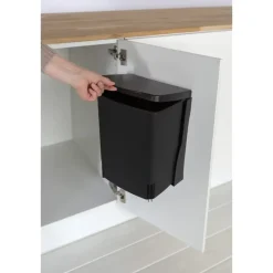 Brabantia Afvalverzamelaar - 10L - Zwart Outlet