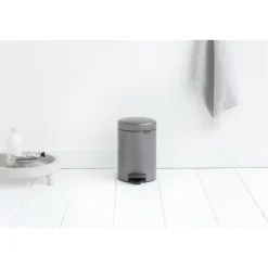 Brabantia Pedaalemmer NewIcon - 3L - Platinum Clearance