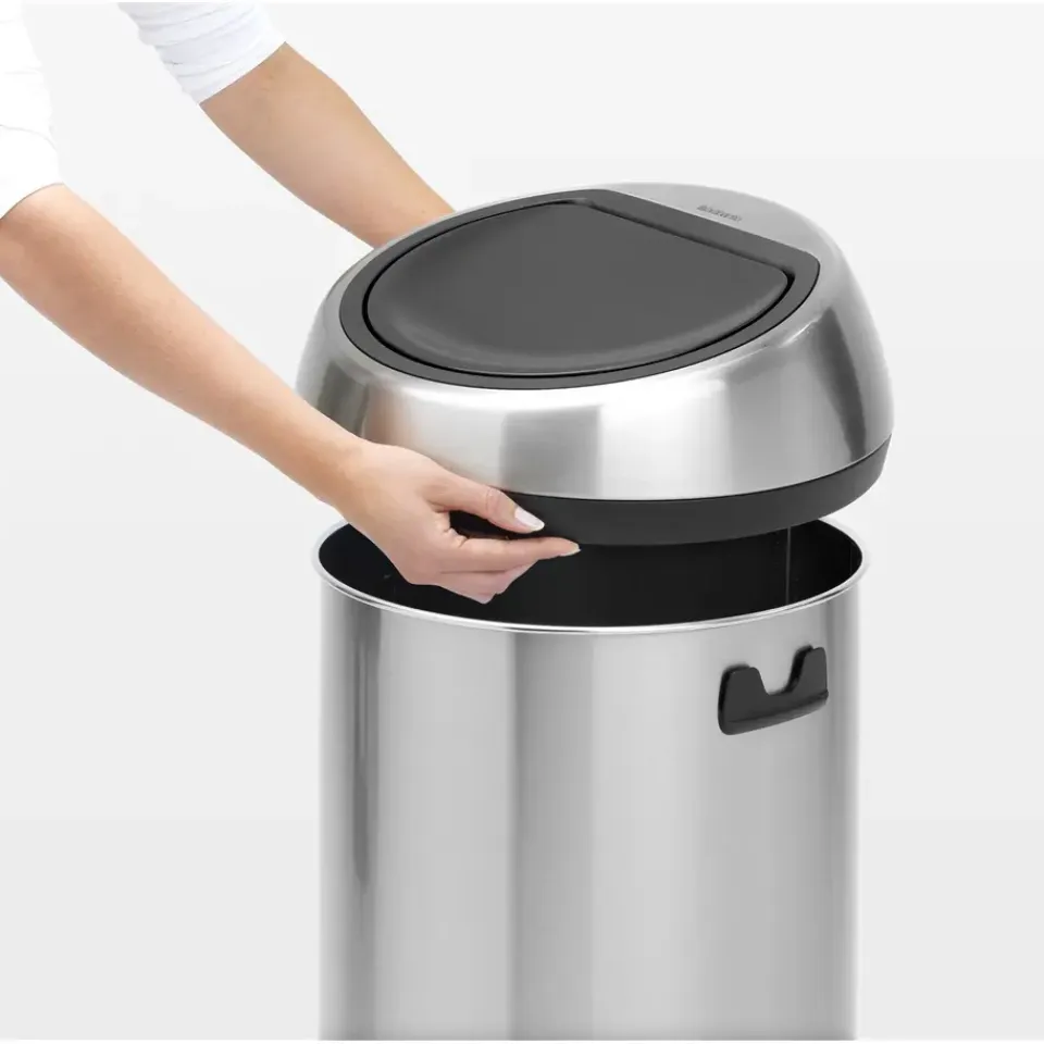 Brabantia Prullenbak Touch Bin - 60 liter Hot