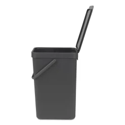 Brabantia Sort & Go Afvalemmer - 16L - Grijs Discount