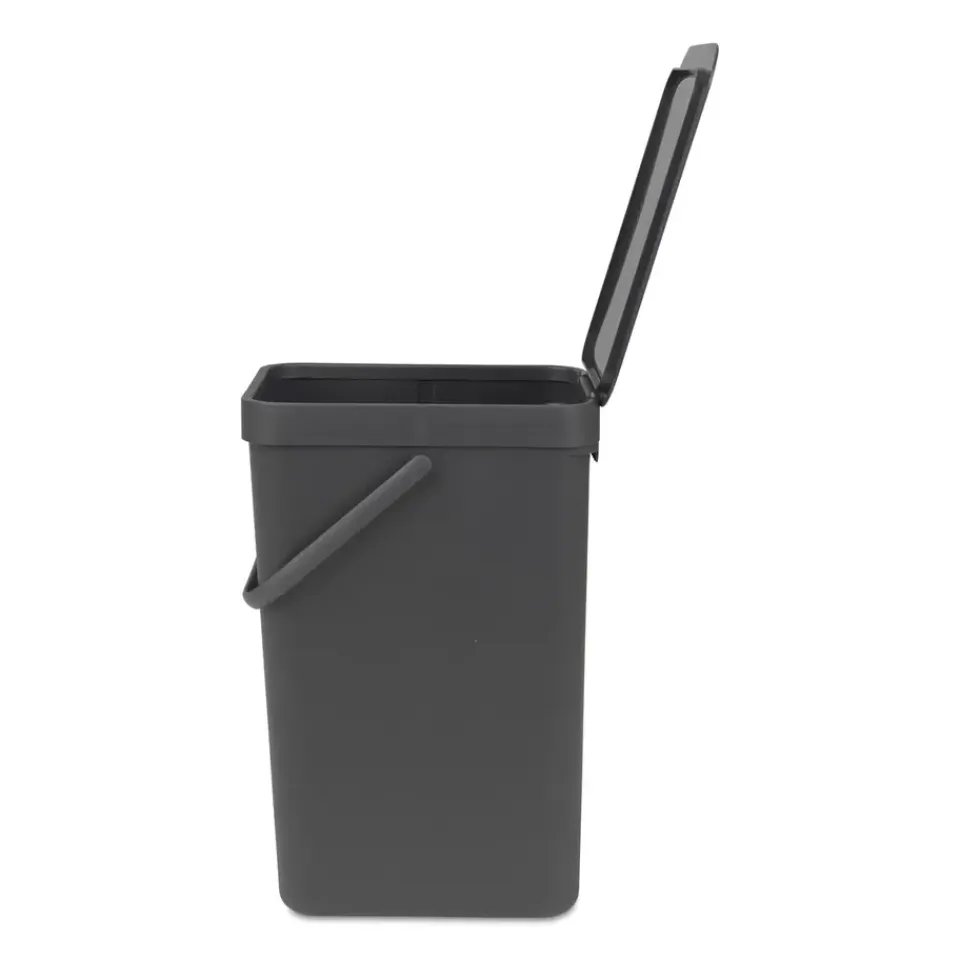 Brabantia Sort & Go Afvalemmer - 16L - Grijs Discount