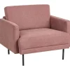 Beliani BREDA - Fauteuil - Roze - Polyester Outlet