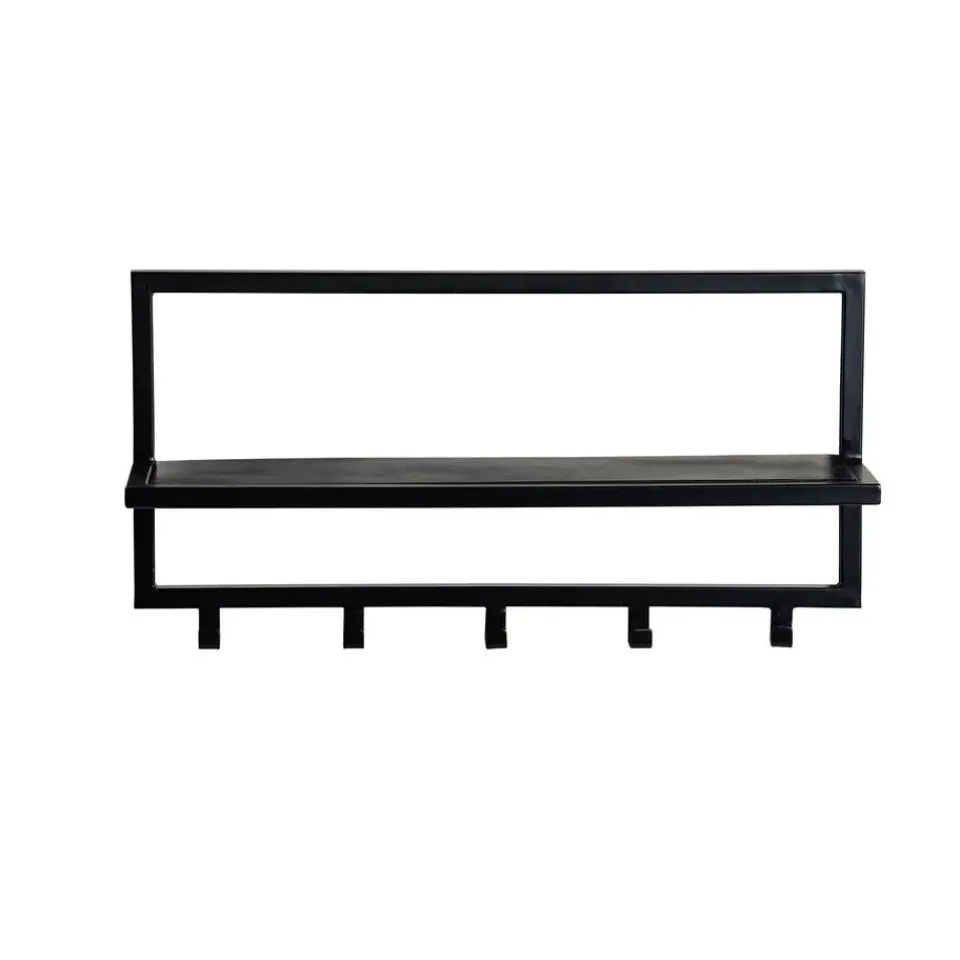 Brix Kapstok Bono zwart 70x15x30 Online