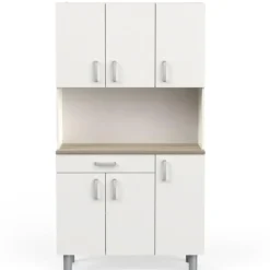 CBA Buffetkast Gabe-Kronberg eik/mat wit Discount