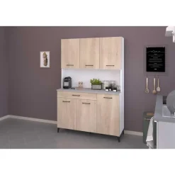 Parisot Buffetkast Maleficent met 6 deuren & 1 lade - eikdecor Best