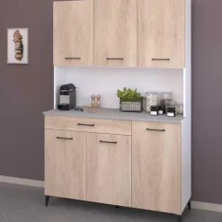 Parisot Buffetkast Maleficent met 6 deuren & 1 lade - eikdecor Best