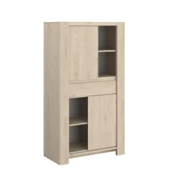 Parisot Buffetkast Porto 90cm met 2 deuren & 1 lade - jackson eik Hot