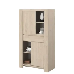 Parisot Buffetkast Porto 90cm met 2 deuren & 1 lade - jackson eik Hot