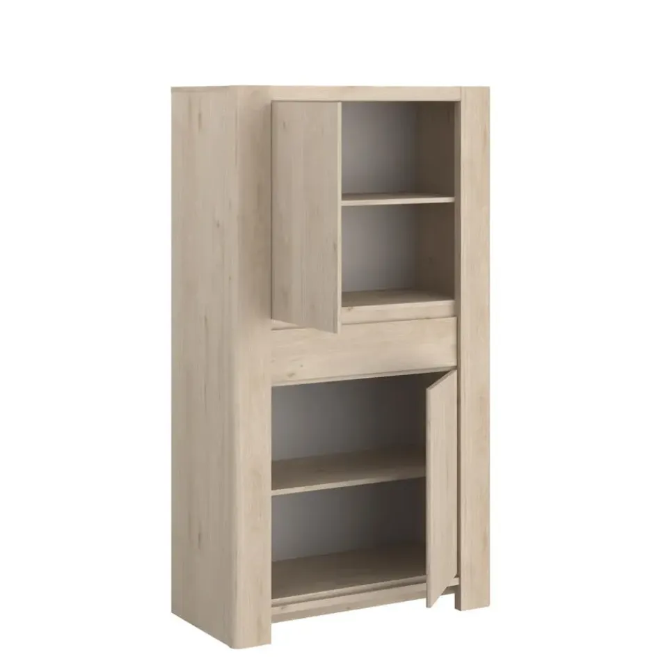 Parisot Buffetkast Porto 90cm met 2 deuren & 1 lade - jackson eik Hot