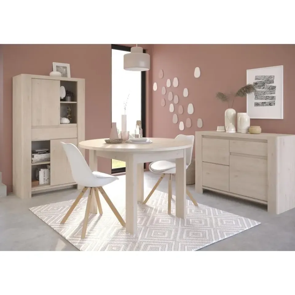 Parisot Buffetkast Porto 90cm met 2 deuren & 1 lade - jackson eik Hot