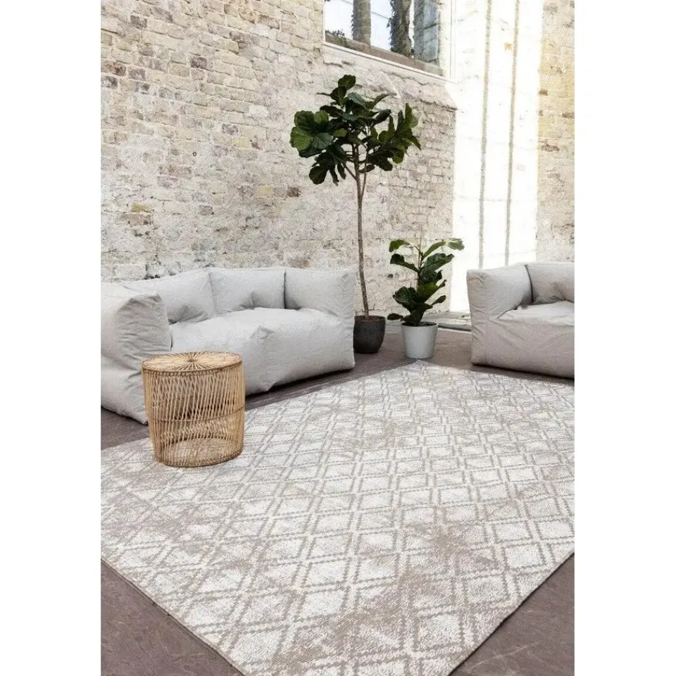 Eva Interior Buiten vloerkleed Frost - Bruin/grijs- dubbelzijdig - - 200 x 20... Discount