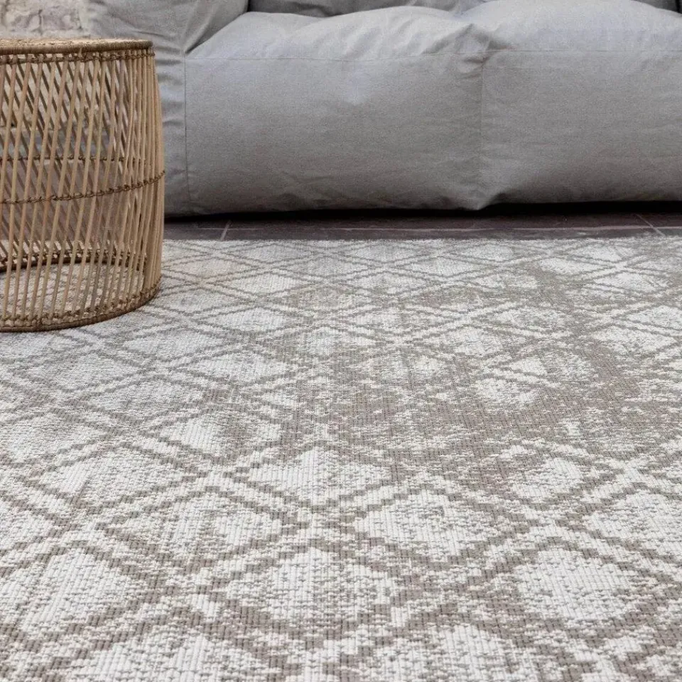 Eva Interior Buiten vloerkleed Frost - Bruin/grijs- dubbelzijdig - - 200 x 20... Discount