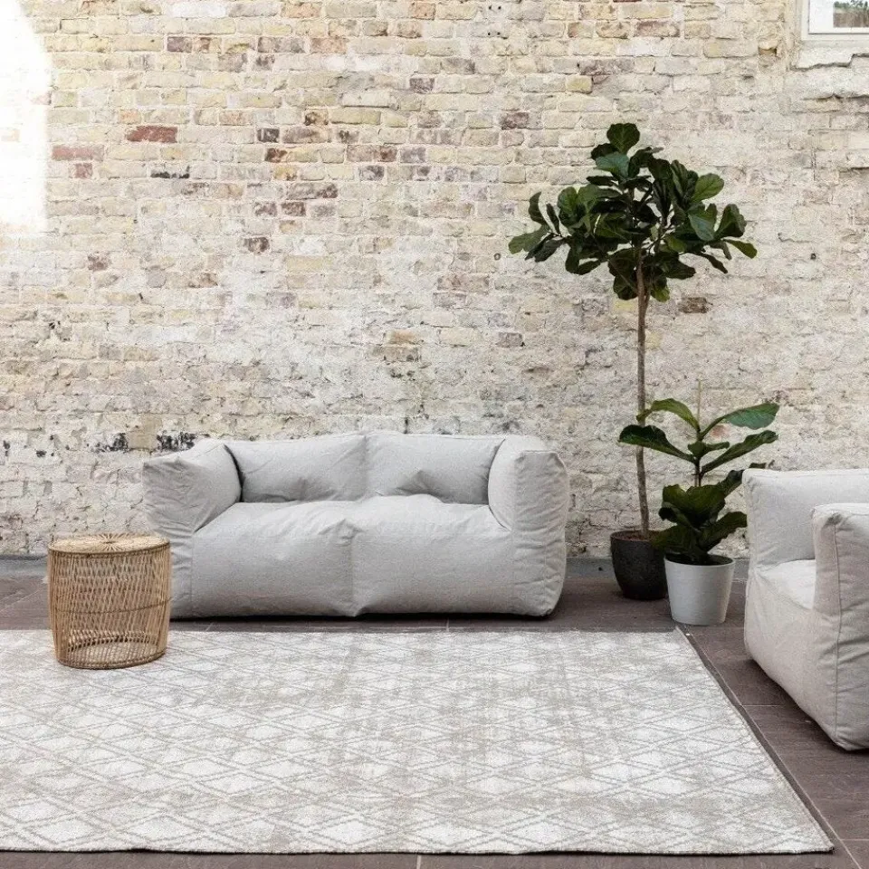 Eva Interior Buiten vloerkleed Frost - Bruin/grijs- dubbelzijdig - - 200 x 20... Discount