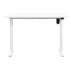 Homeworx Bureau zit/sta elektrisch verstelbaar - wit/wit - 75/118x120x70 cm Clearance