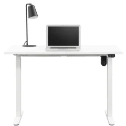 Homeworx Bureau zit/sta elektrisch verstelbaar - wit/wit - 75/118x120x70 cm Clearance