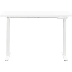Homeworx Bureau zit/sta handmatig verstelbaar - wit/wit - 75/118x120x70 cm