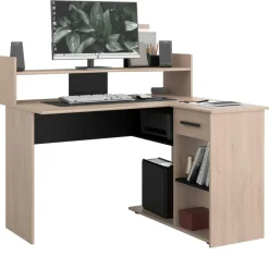 Parisot Bureau Professional 102cm- zwart/eik Hot