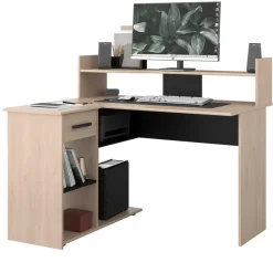 Parisot Bureau Professional 102cm- zwart/eik Hot