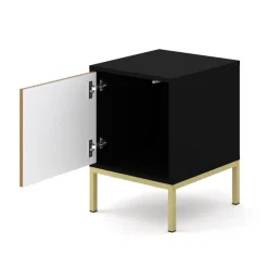 Homlando Bureaucontainer Ravenna -/Zwart mat/Artisan - Metall - 41x40x55 cm Best