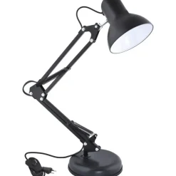Merkloos Bureaulamp - Verstelbaar - Retro - Klassiek - 1x40 watt - Zwart Online