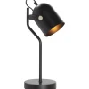 Leen Bakker Bureaulamp Senn - zwart metaal - 39xØ17,5 cm