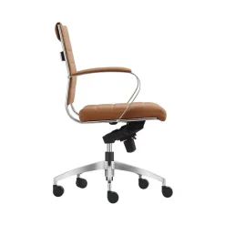 Sedero Bureaustoel Cádiz Cognac - 100% leder Clearance
