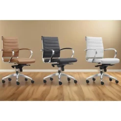 Sedero Bureaustoel Cádiz Cognac - 100% leder Clearance