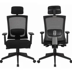 Sedero Bureaustoel Joy comfort - Voldoet aan NEN-EN 1335 norm - Zwarte stervoet Outlet