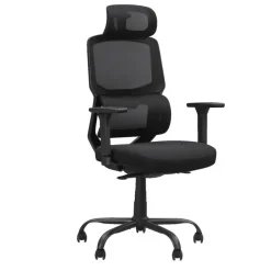 Leen Bakker Bureaustoel Kopenhagen - zwart