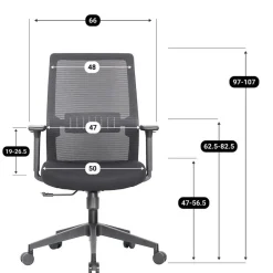 IVOL Bureaustoel Napoli Hot