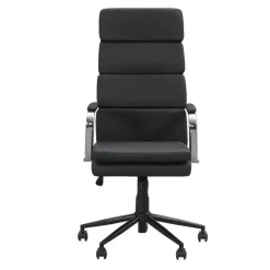 Leen Bakker Bureaustoel Nikki - PU - zwart Online