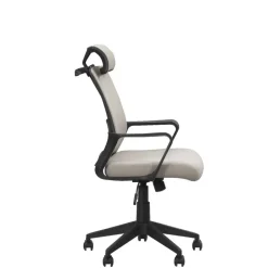 Leen Bakker Bureaustoel Oslo - crème