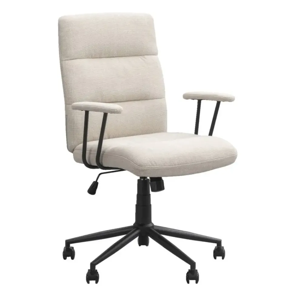 Leen Bakker Bureaustoel Phil - beige Outlet