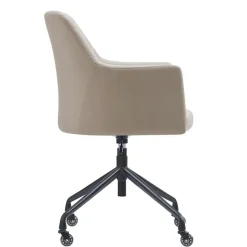 Sedero Bureaustoel Vitoria - Taupe - PU-leer New