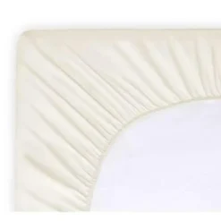 Byrklund - Hoeslaken Katoen - 180x200 cm - Off White Outlet