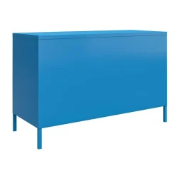 Novogratz Cache - Wandkast met 2 blauwe metalen deuren Sale