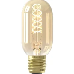 Calex LED buislamp - T45 - goudkleur - E27 - 3,8W - 200LM New