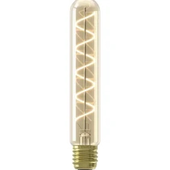 Calex LED buislamp - T32x185 - goudkleur - E27 - 2,5W - 136LM - dimbaar Discount