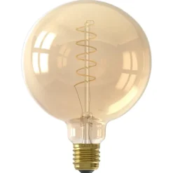 Calex LED globe - G125 - goudkleur - E27 - 5,5W - 470LM - dimbaar Discount