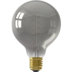 Calex LED globe - G95 - titaniumkleur - E27 - 4W - 136LM - dimbaar Hot