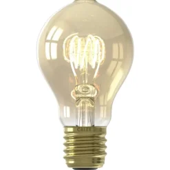 Calex LED standaardlamp - goudkleur - E27 - 5.5W - 470LM - dimbaar Sale