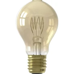 Calex LED standaardlamp - goudkleur - E27 - 5.5W - 470LM - dimbaar Sale