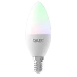 Calex Smart LED-kaarslamp RGB - wit - 5W Clearance