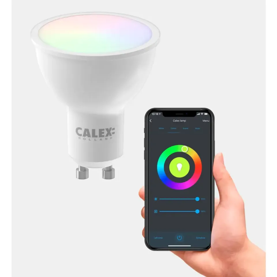 Calex Smart LED-reflectorlamp RGB - wit - 5W Best