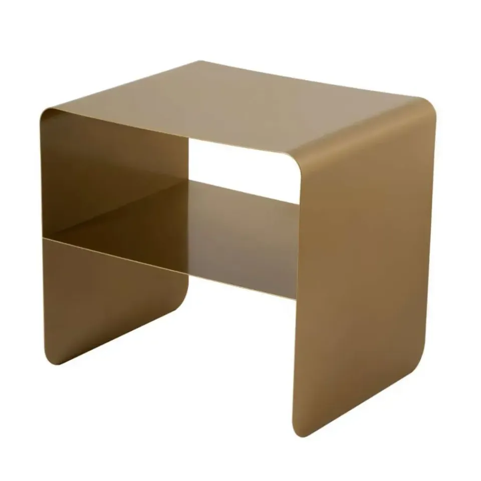 Calicosy - Bijzettafel SLOAN - Gouden - 56x45x52 cm